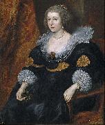 Anthony Van Dyck Portrat Amalies zu Solms-Braunfels oil